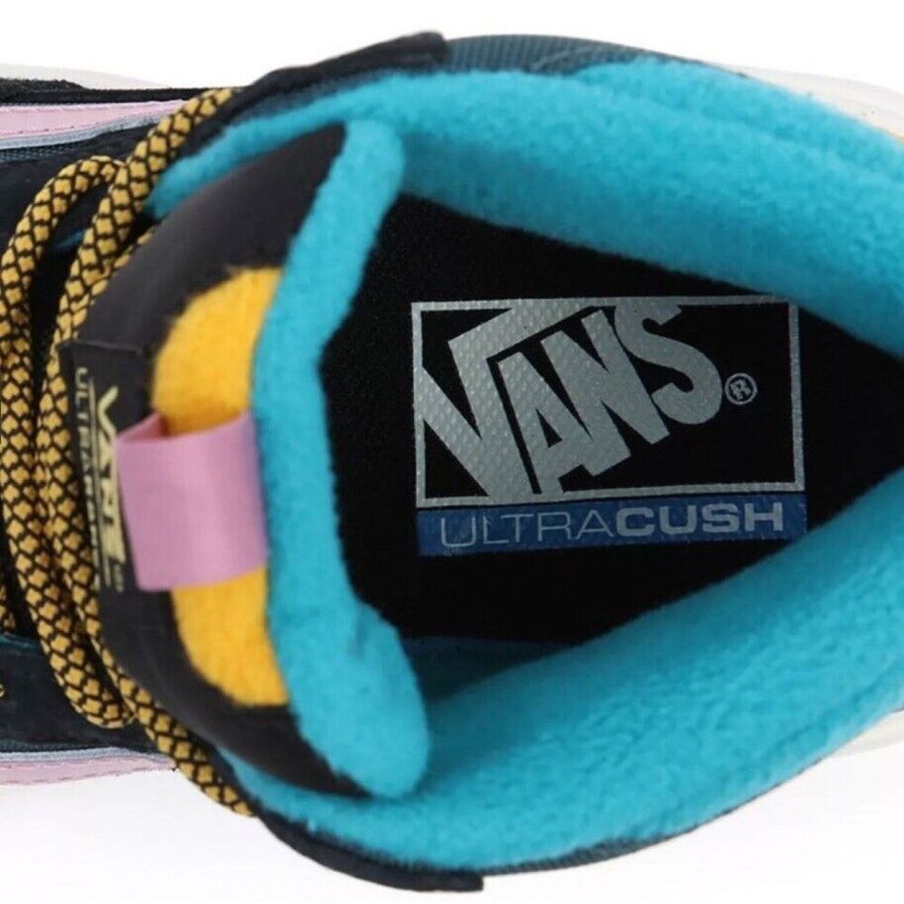 Vans UltraRange Exo Hi MTE Pop Color Teal Pink Hiking Boots 5.5 Women4.0Men Uni - Picture 8 of 16